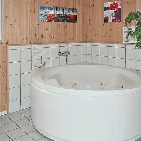 Beach Front Home In Sjolund With Sauna * Sjølund